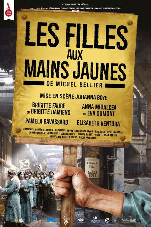 Movie poster for Les Filles Aux Mains Jaunes (2026)