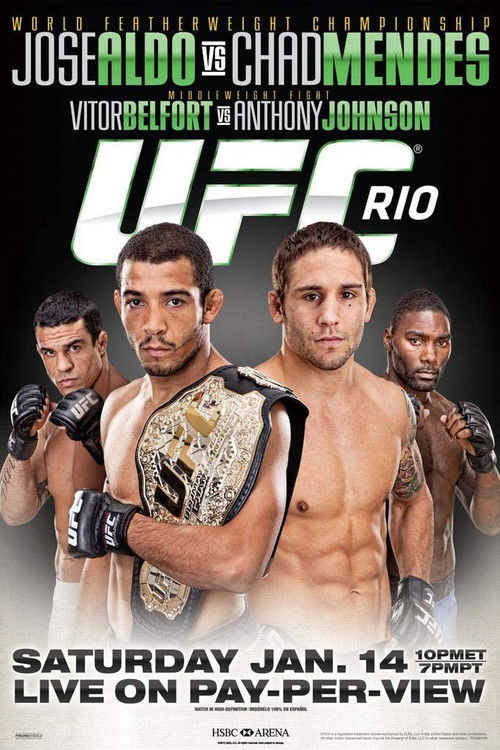 Movie poster for UFC 142: Aldo vs. Mendes (2012)