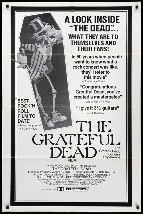 Movie poster for The Grateful Dead Movie (1977)