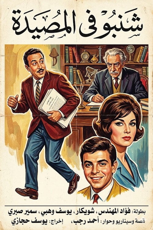 Series poster for شنبو في المصيدة (1967)