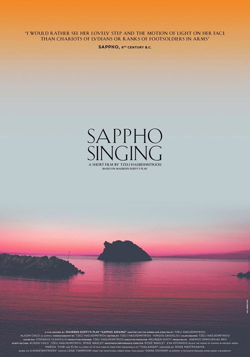 Movie poster for Sappho Singing (2020)