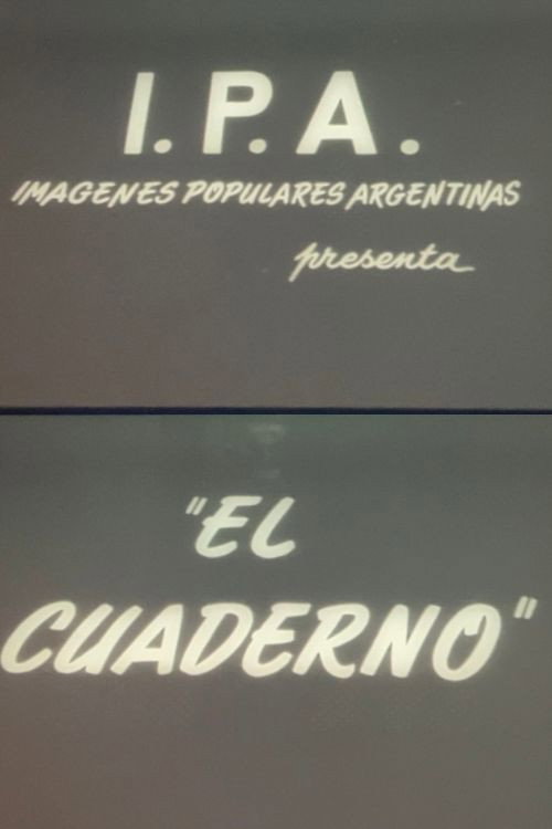 Movie poster for El cuaderno (1959)