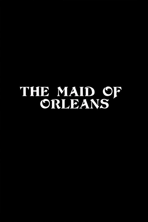 Movie poster for The Maid of Orleans