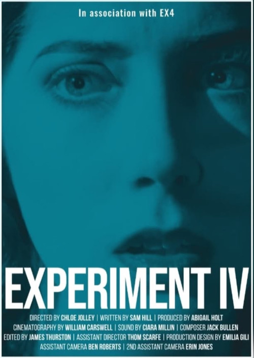 Movie poster for Experiment IV (2025)