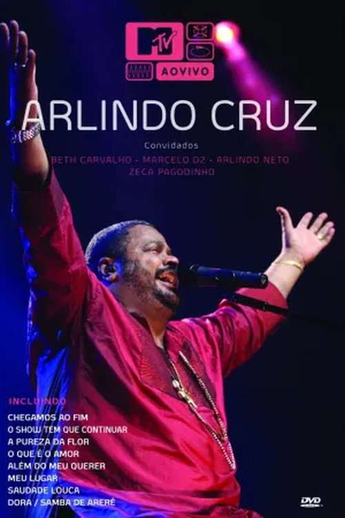 Movie poster for MTV ao Vivo: Arlindo Cruz (2008)
