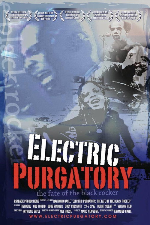 Movie poster for Electric Purgatory: The Fate of the Black Rocker (2005)