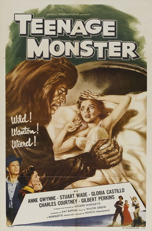 Movie poster for Teenage Monster (1958)