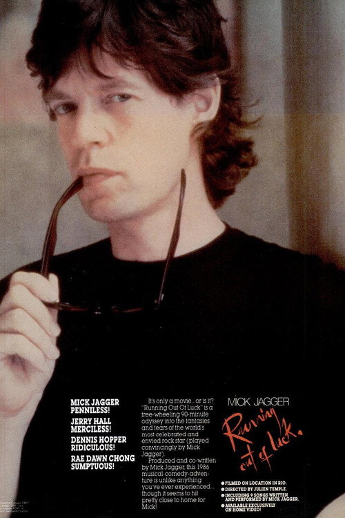 Movie poster for Running Out of Luck (1987)