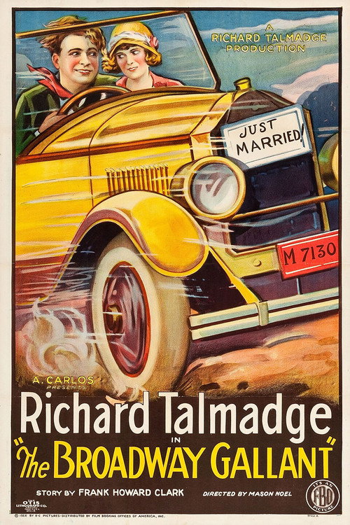 Movie poster for The Broadway Gallant (1926)