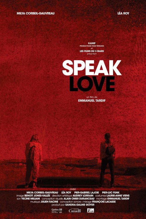 Movie poster for Speak Love (2019)