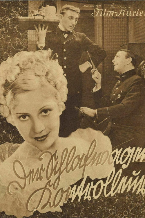 Movie poster for Der Schlafwagenkontrolleur (1935)