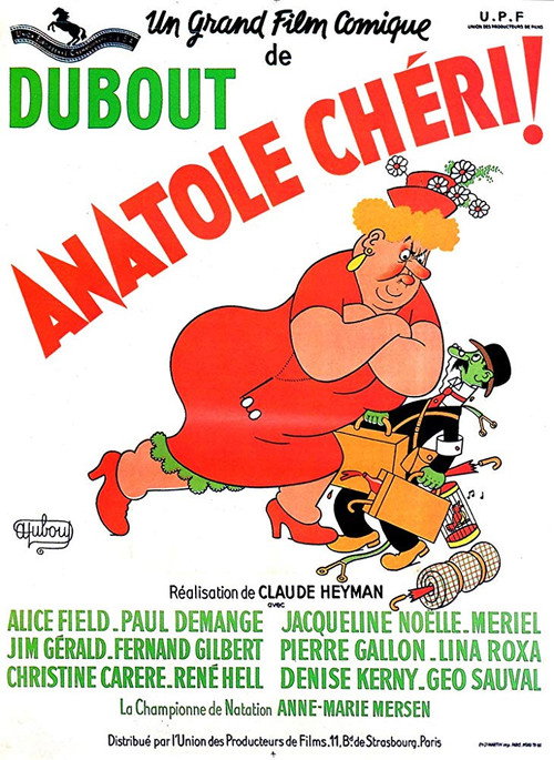 Movie poster for Anatole chéri (1954)