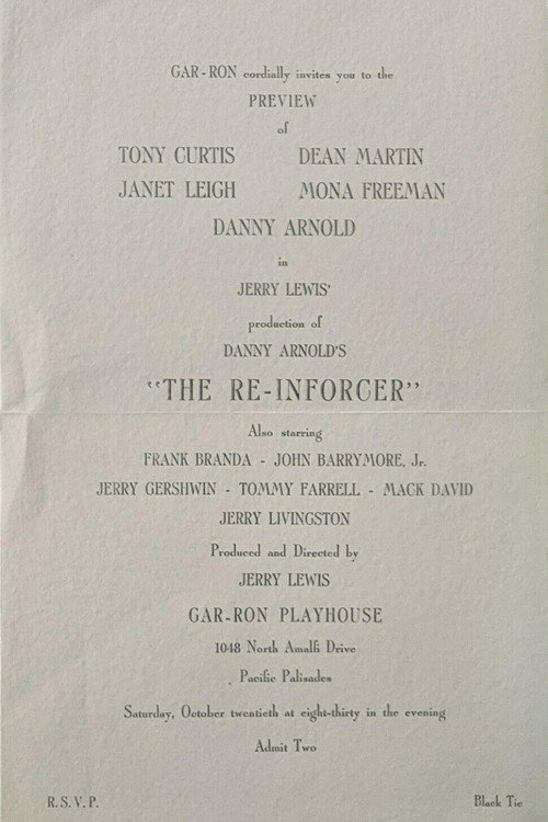 Movie poster for The Re-Inforcer (1951)