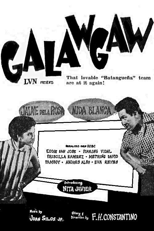 Movie poster for Galawgaw (1954)
