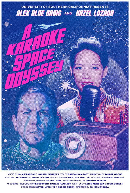 Movie poster for A Karaoke Space Odyssey (2023)