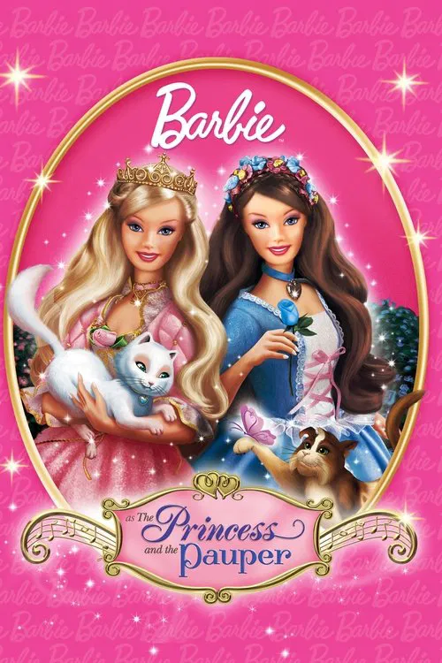 Movie poster for Barbie as The Princess & the Pauper (2004)