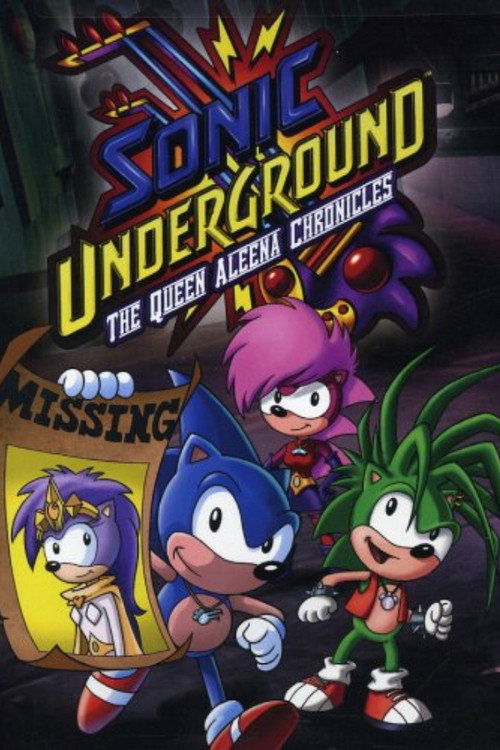 Movie poster for Sonic Underground: The Queen Aleena Chronicles (2007)