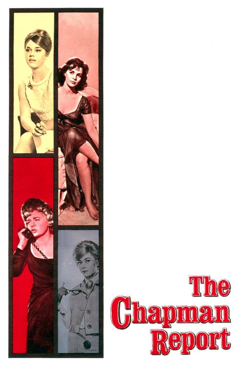 Movie poster for The Chapman Report (1962)