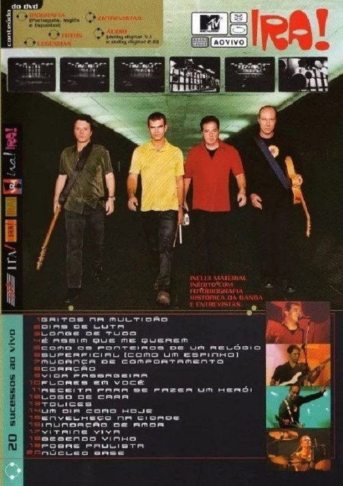 Movie poster for Ira! - Live MTV (2001)
