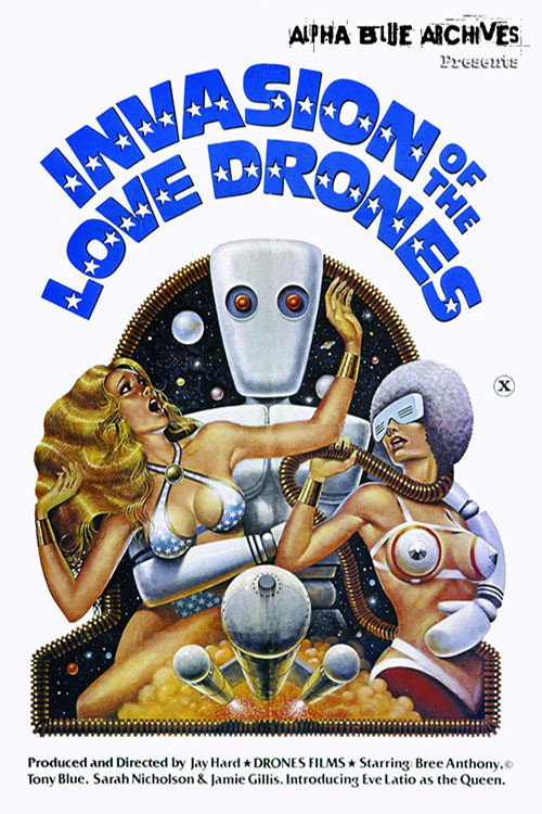 Movie poster for Invasion of the Love Drones (1977)