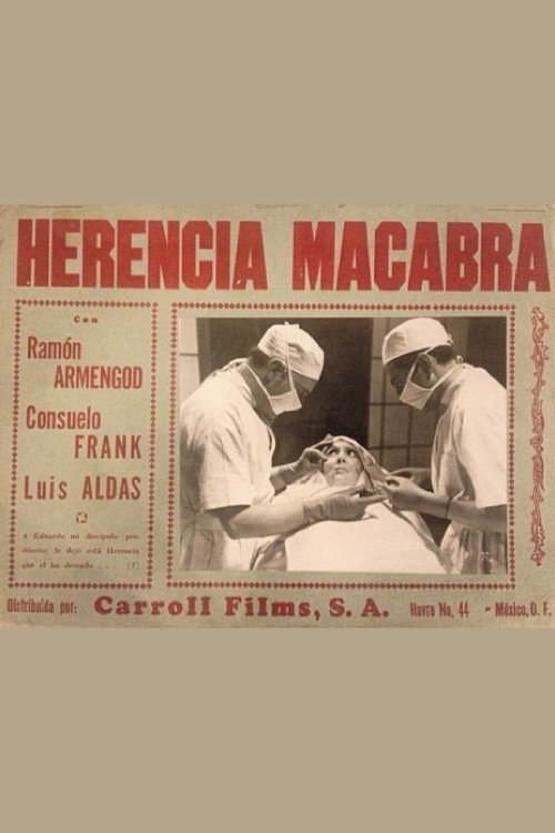 Movie poster for A Macabre Legacy (1939)