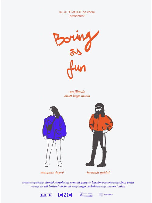 Movie poster for Boring as fun (2024)
