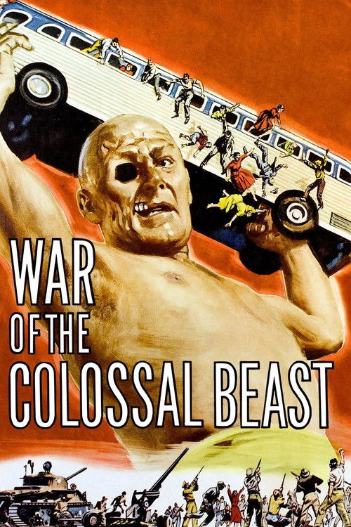 Movie poster for War of the Colossal Beast (1958)
