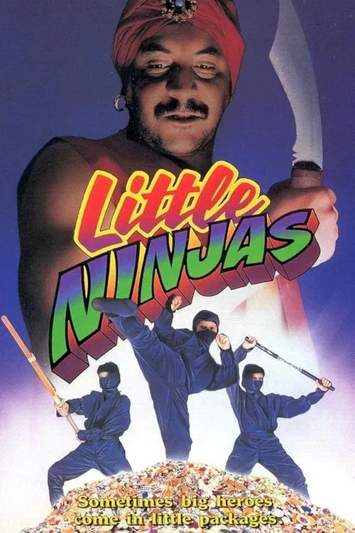 Movie poster for Little Ninjas (1993)