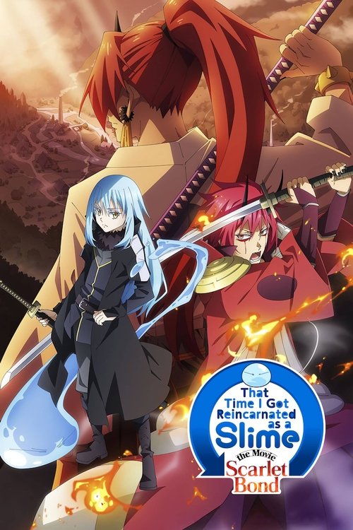 Movie poster for That Time I Got Reincarnated as a Slime the Movie: Scarlet Bond (2022)