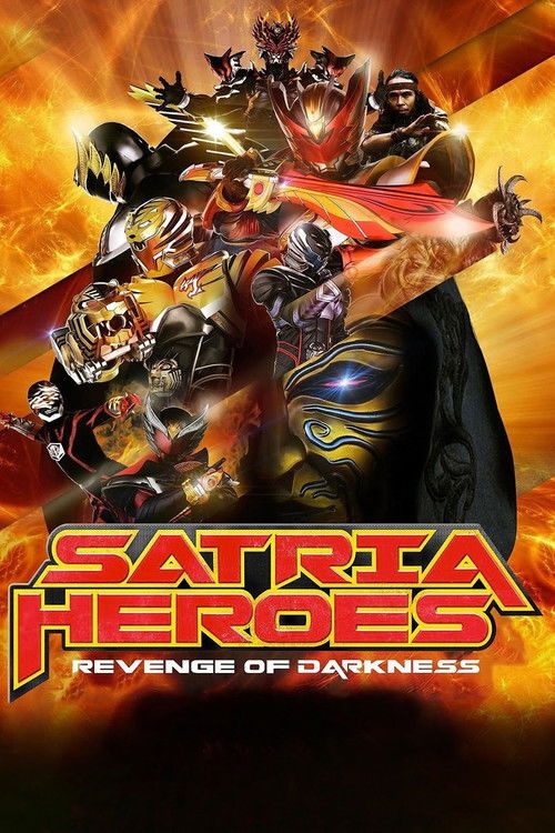 Movie poster for Satria Heroes: Revenge of Darkness (2017)