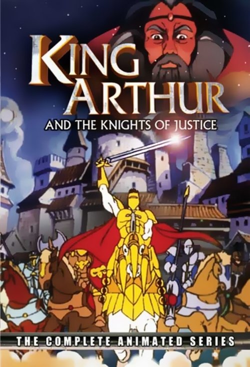 Series poster for King Arthur & the Knights of Justice (1992)