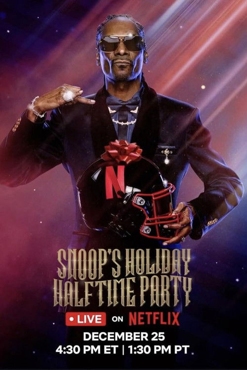 Movie poster for Snoop's Holiday Halftime Party (2025)