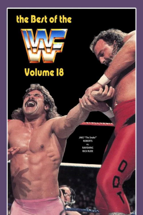 Movie poster for The Best of the WWF: volume 18 (1989)