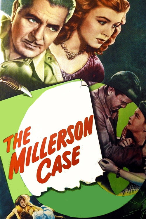 Movie poster for The Millerson Case (1947)
