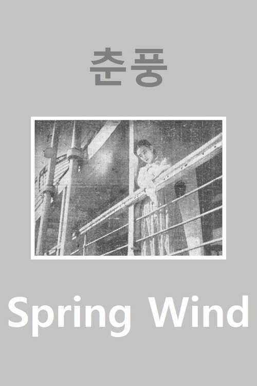 Movie poster for Spring Wind (1935)