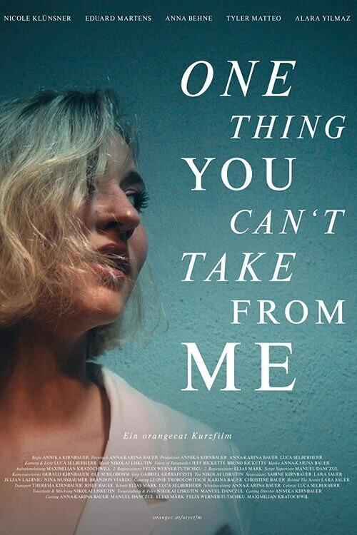 Movie poster for One Thing You Can't Take from Me (2022)