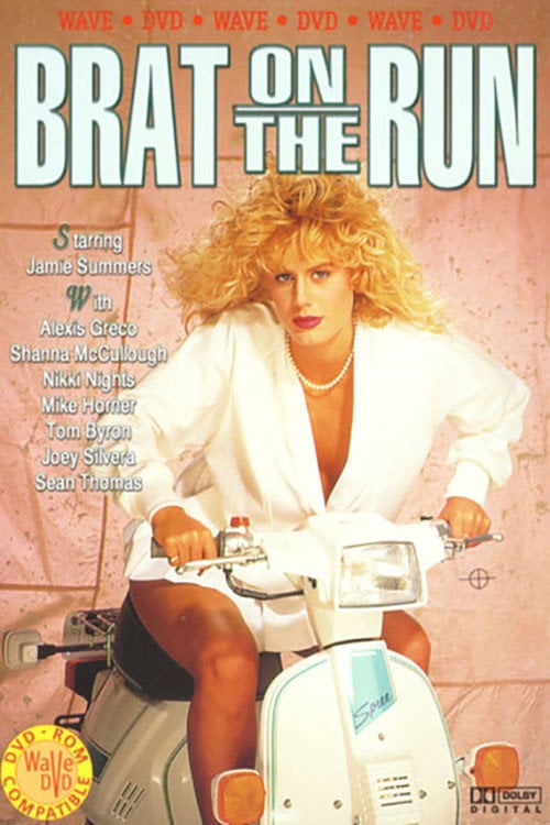 Movie poster for Brat on the Run (1987)