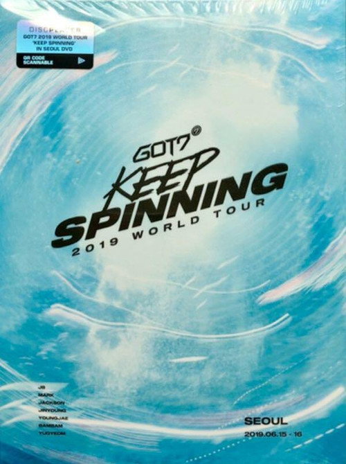 Movie poster for GOT7: Keep Spinning 2019 - World Tour (2020)