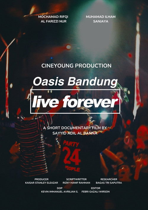 Movie poster for Oasis Bandung Live Forever (2025)