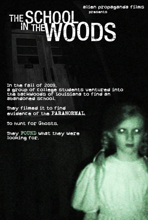 Movie poster for The School in the Woods (2010)