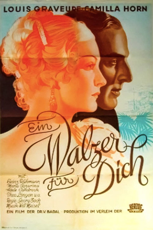 Movie poster for A Waltz for You (1934)