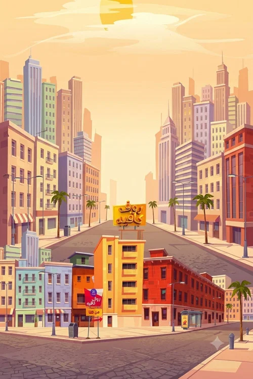 Series poster for Roof Cafe (2024)