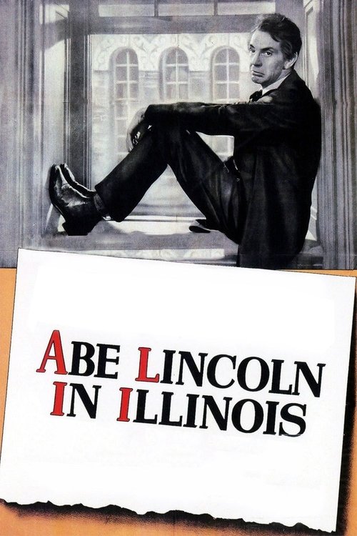 Movie poster for Abe Lincoln in Illinois (1940)