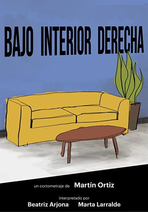 Movie poster for Bajo Interior Derecha (2019)