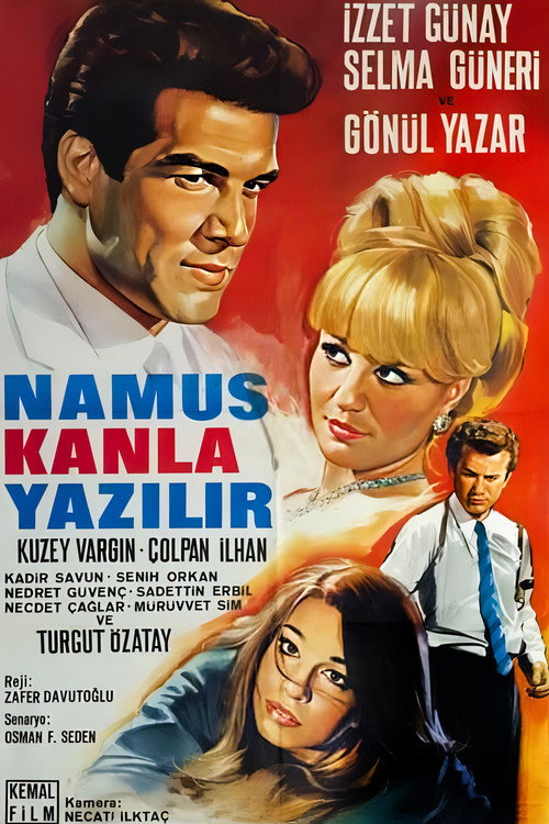 Movie poster for Namus Kanla Yazılır (1966)