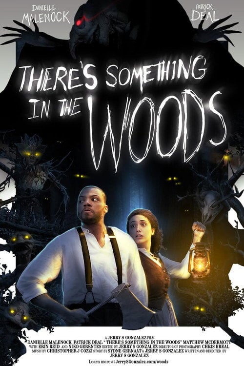 Movie poster for There's Something in the Woods (2019)