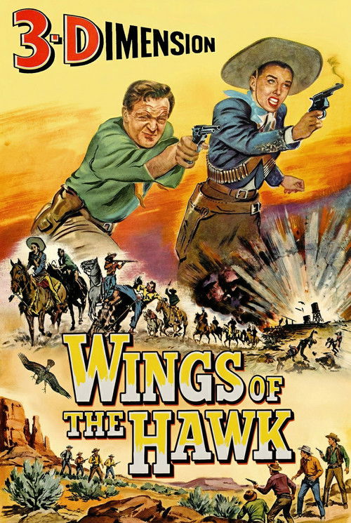 Movie poster for Wings of the Hawk (1953)