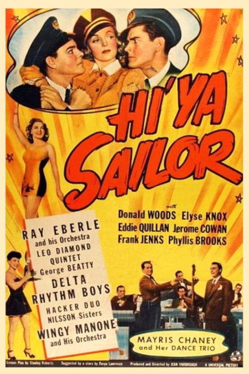 Movie poster for Hi'ya, Sailor (1943)