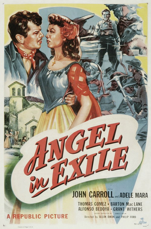 Movie poster for Angel in Exile (1948)