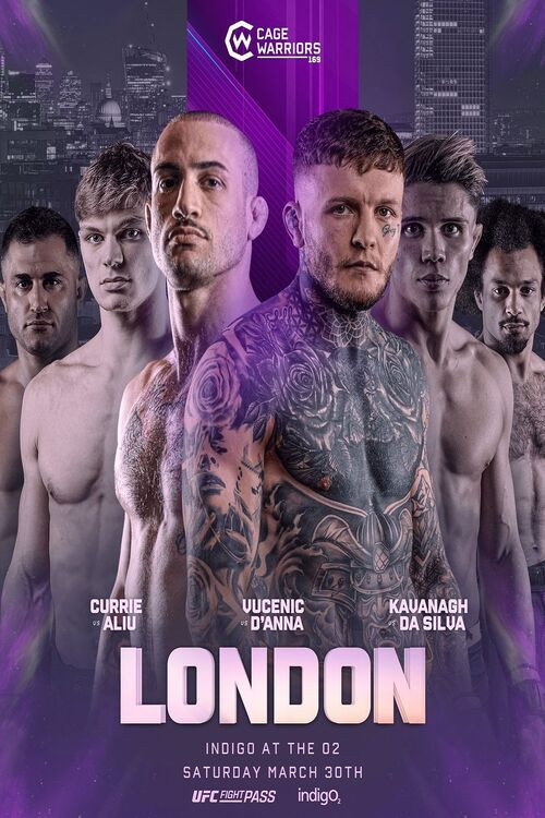 Movie poster for Cage Warriors 169: London (2024)